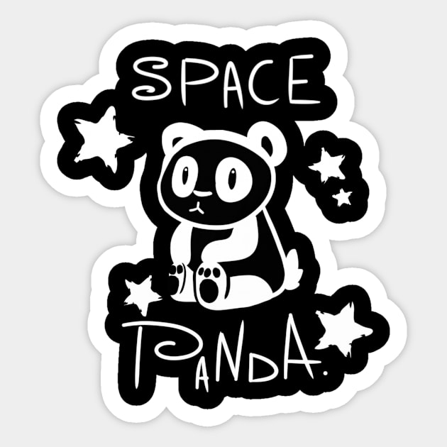 Space Panda Sticker by MarisaGotG